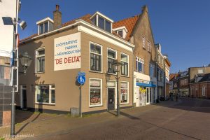 Muurreclame Melkfabriek De Delta Kampen