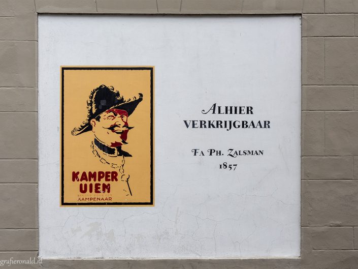 Muurreclame Kamper Uien