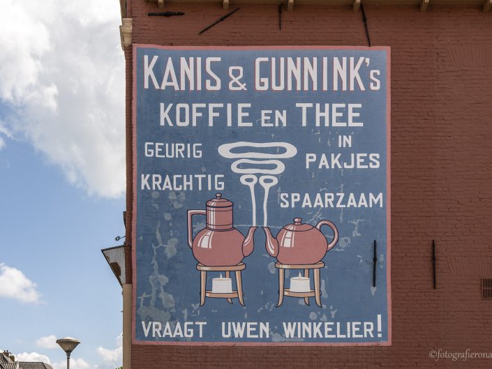 Muurreclame Kanis en Gunninks Kampen