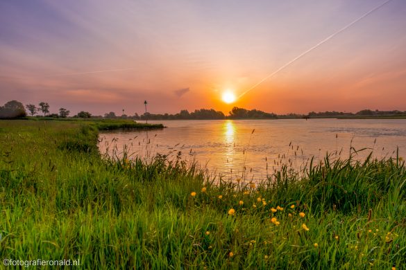 Laarzenpad Zalk zonsopkomst